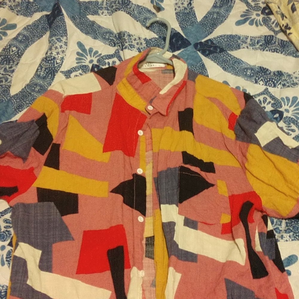 XL Geo Print shirt